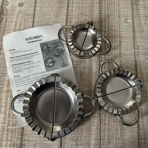 KITCHEN DUMPLING POTSTICKER EMPANADA RAVIOLI HAND PIE MAKER SET KITCHEN TOOL